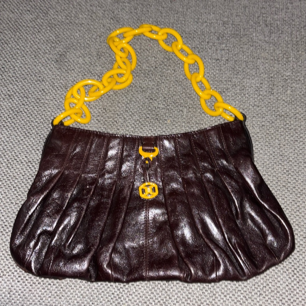 DKNY chocolate brown handbag